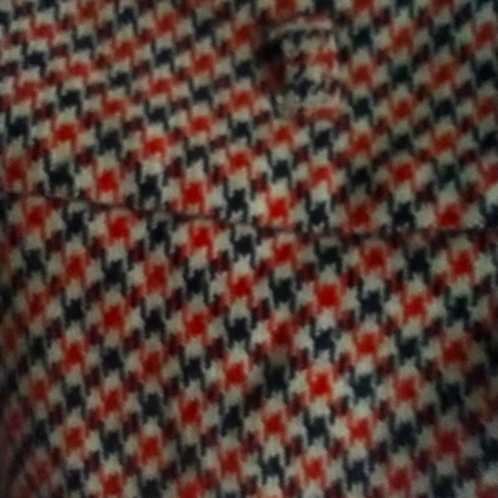 Talbots Vintage Women Plus Skirt 16 Wool Bland Orange Brown Siren Office Preppy - Picture 3 of 10